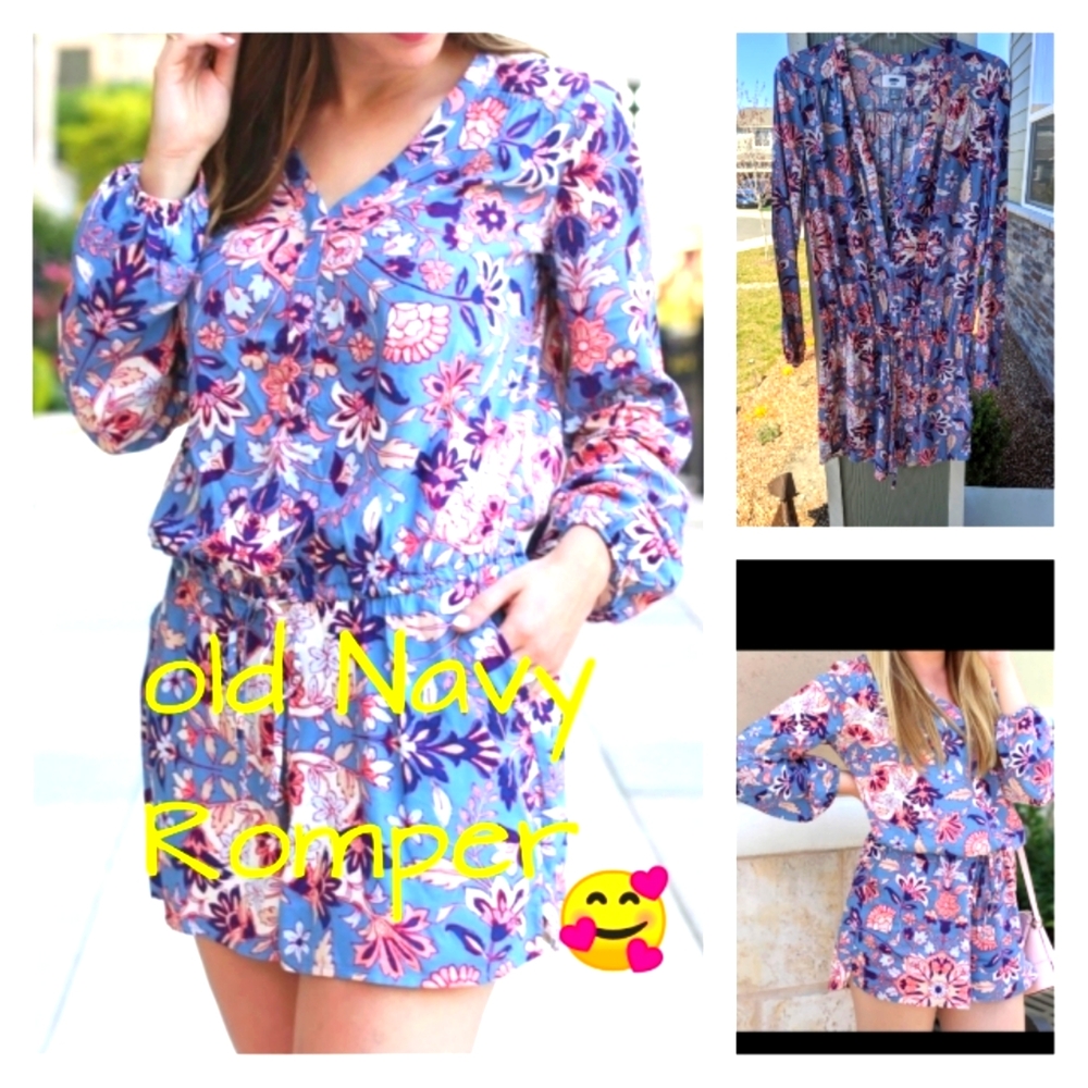 NWT Floral Romper